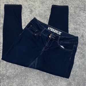 FINAL SALE ankle length jeans, size 15/16